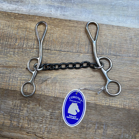 Coronet Snaffle Sweet Iron Chain 5”