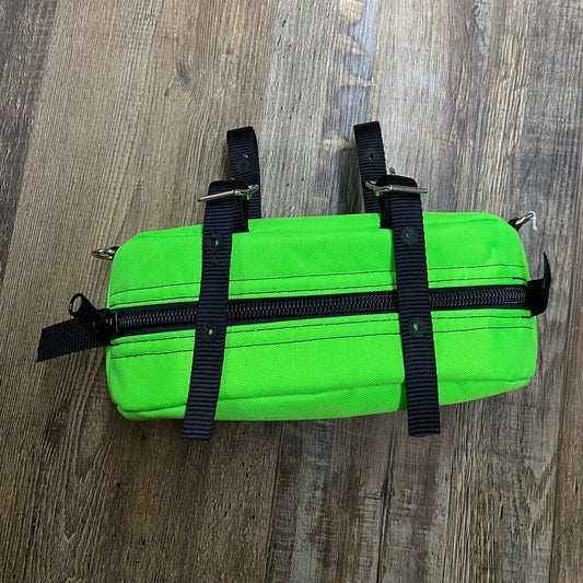 Amish Made Pommel Bag Lime Green