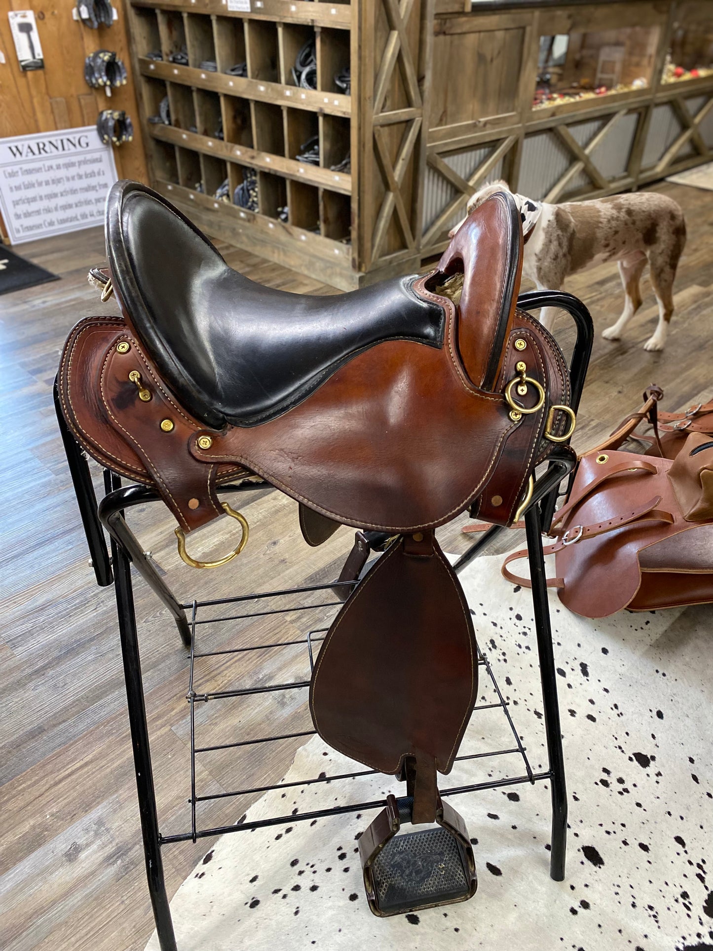 USED JM Yancy 15” Gaited Saddle