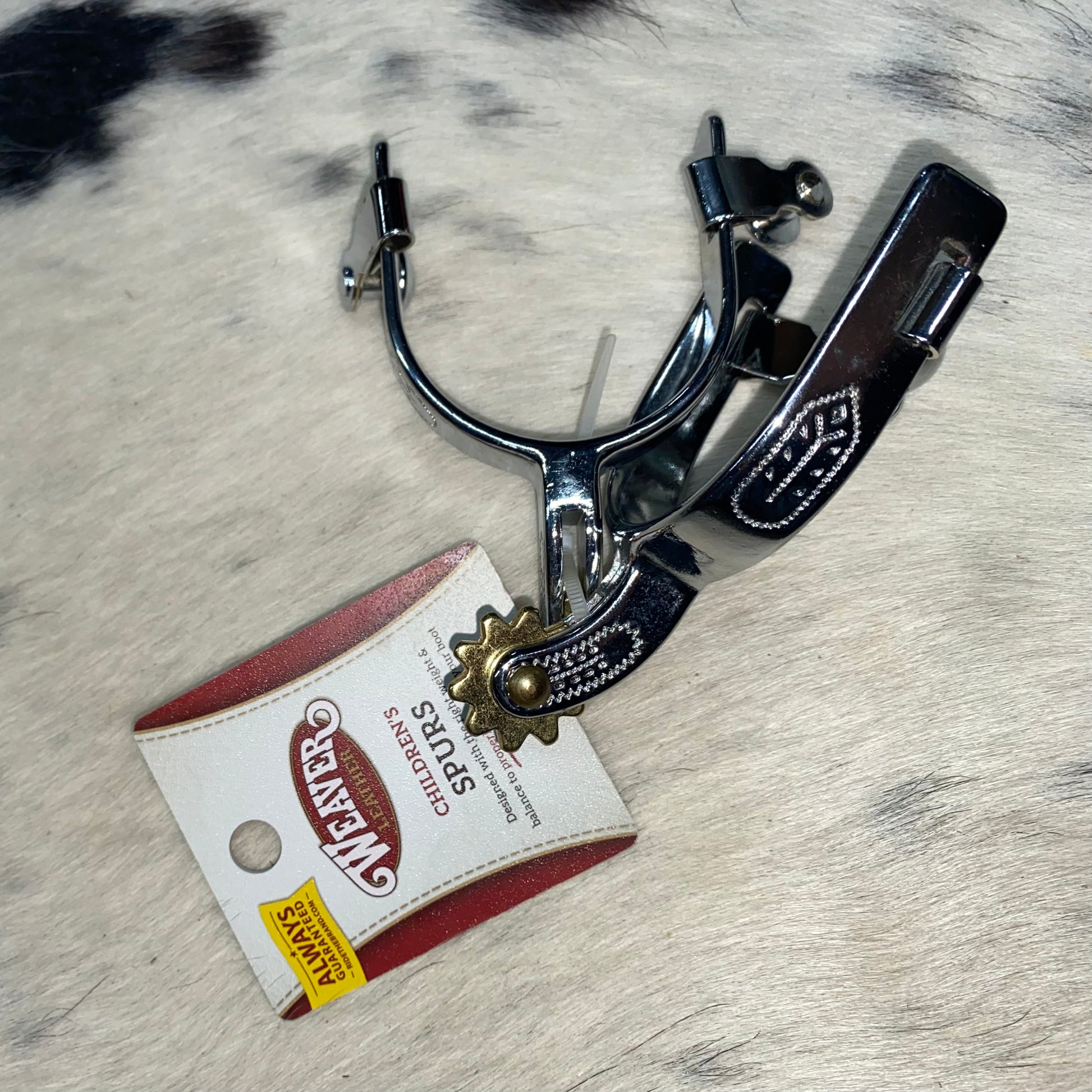 Childrens spurs metal equipment equine horse