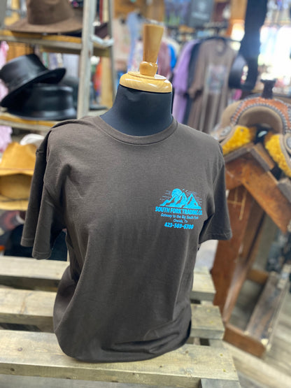 NEW Brown & Turquoise South Fork Trading Co - Adult Unisex Tee