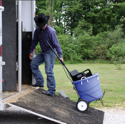 Portable Muck Cart Fold Up Manure Dolly