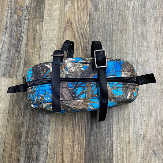 Amish Made Pommel Bag Blue Camo