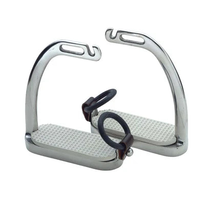 Peacock Breakaway Aluminum Metal English Stirrups