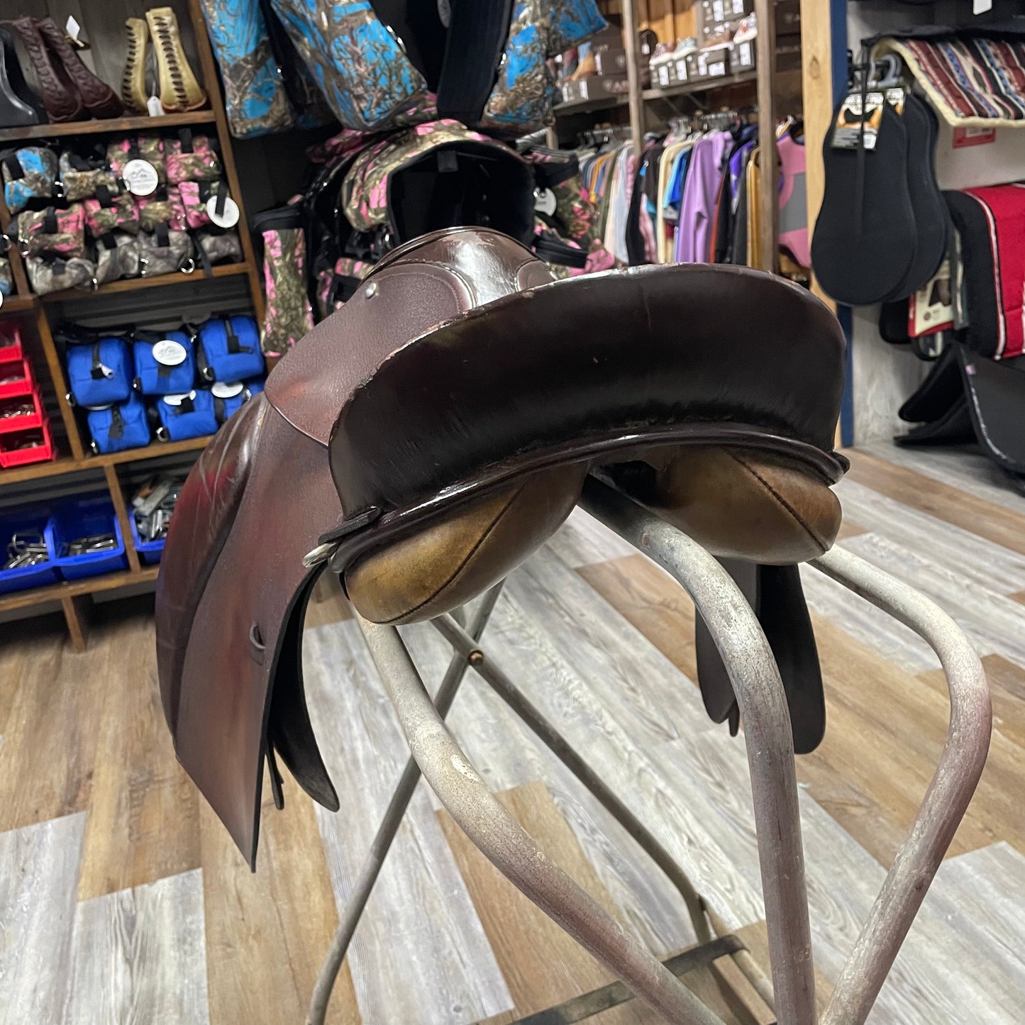 Brown Dressage English Saddle 16”