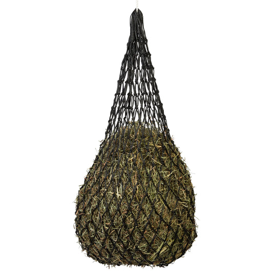 Slow Feeder HAY NET by WEAVER in Black