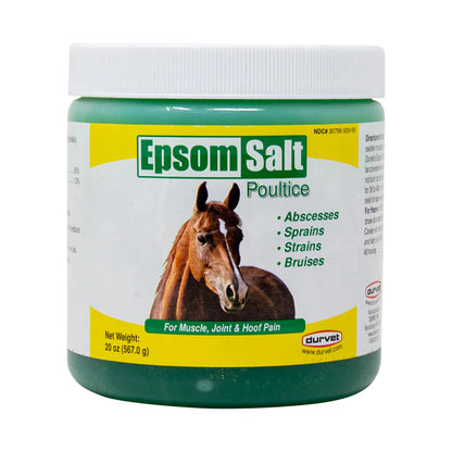 DURVET EPSOM SALT POULTICE 20oz Jar