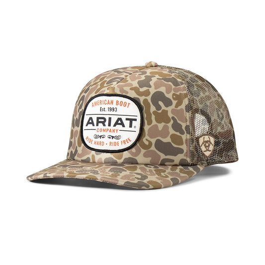 Ariat® Duck Camo Patch Cap
