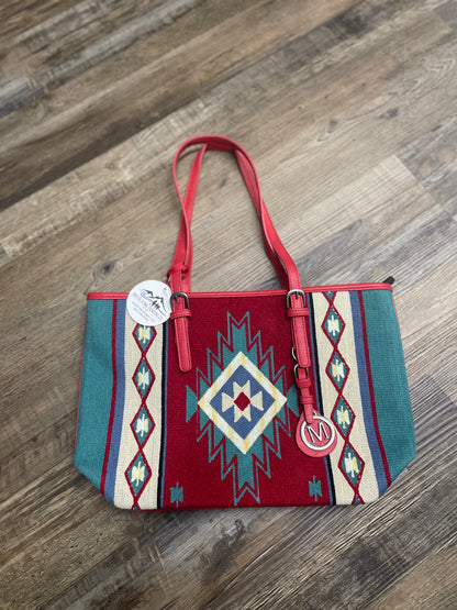 Montana West RED Saddle Blanket Style Conceal Carry Bag ON SALE