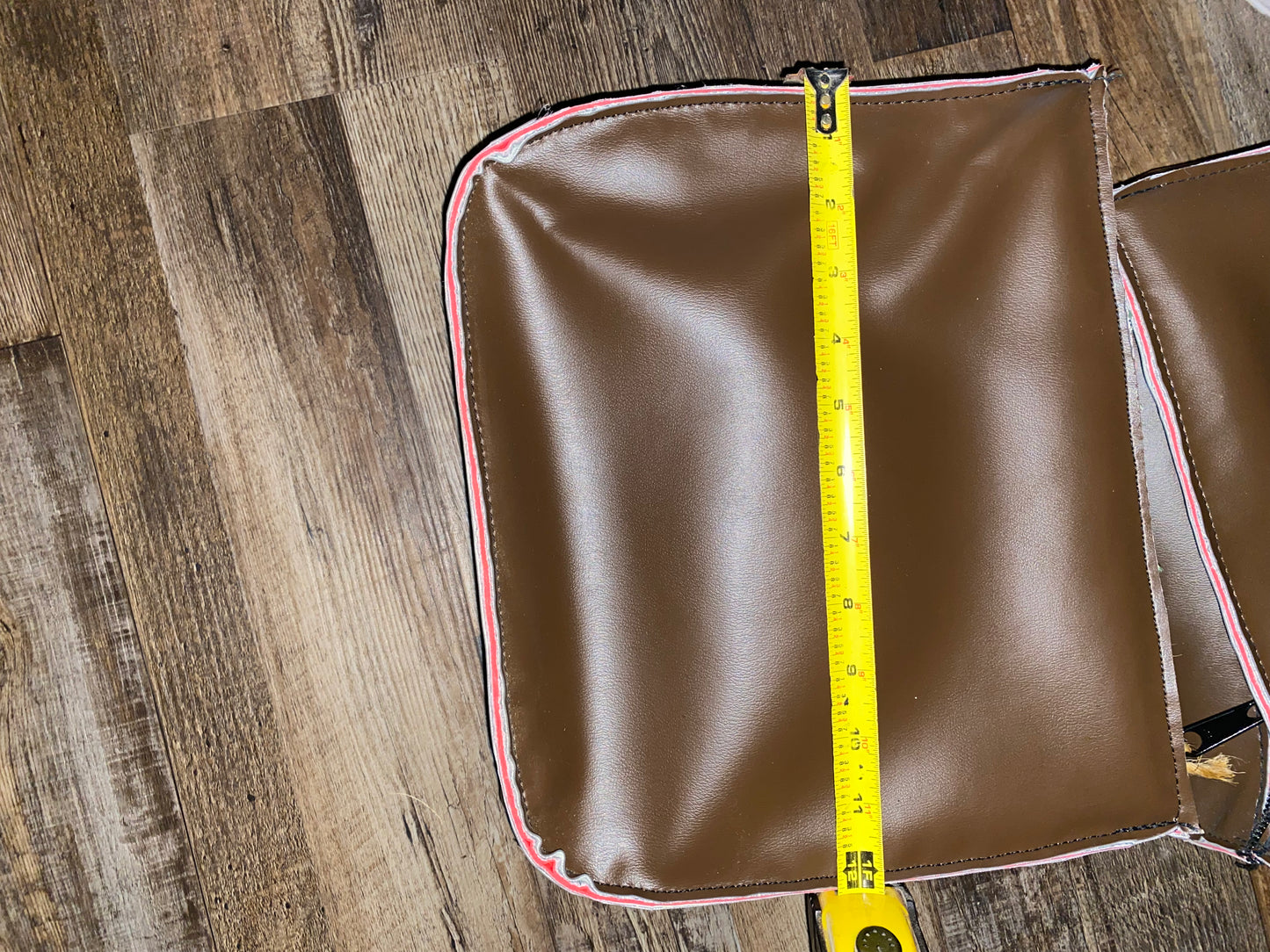 “Insulators” Amish Made Insulated Saddle Bag Inserts w/ Zippers Cooler Bags