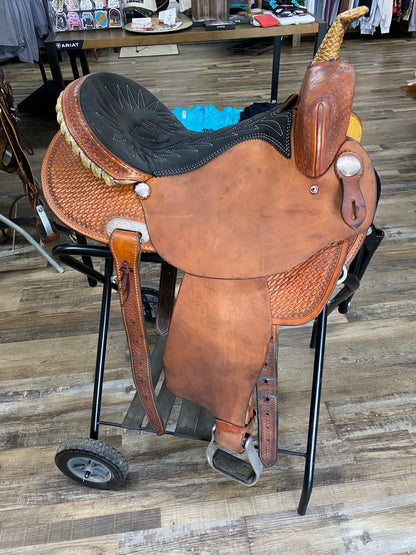 Used Circle M 16” Barrel Saddle