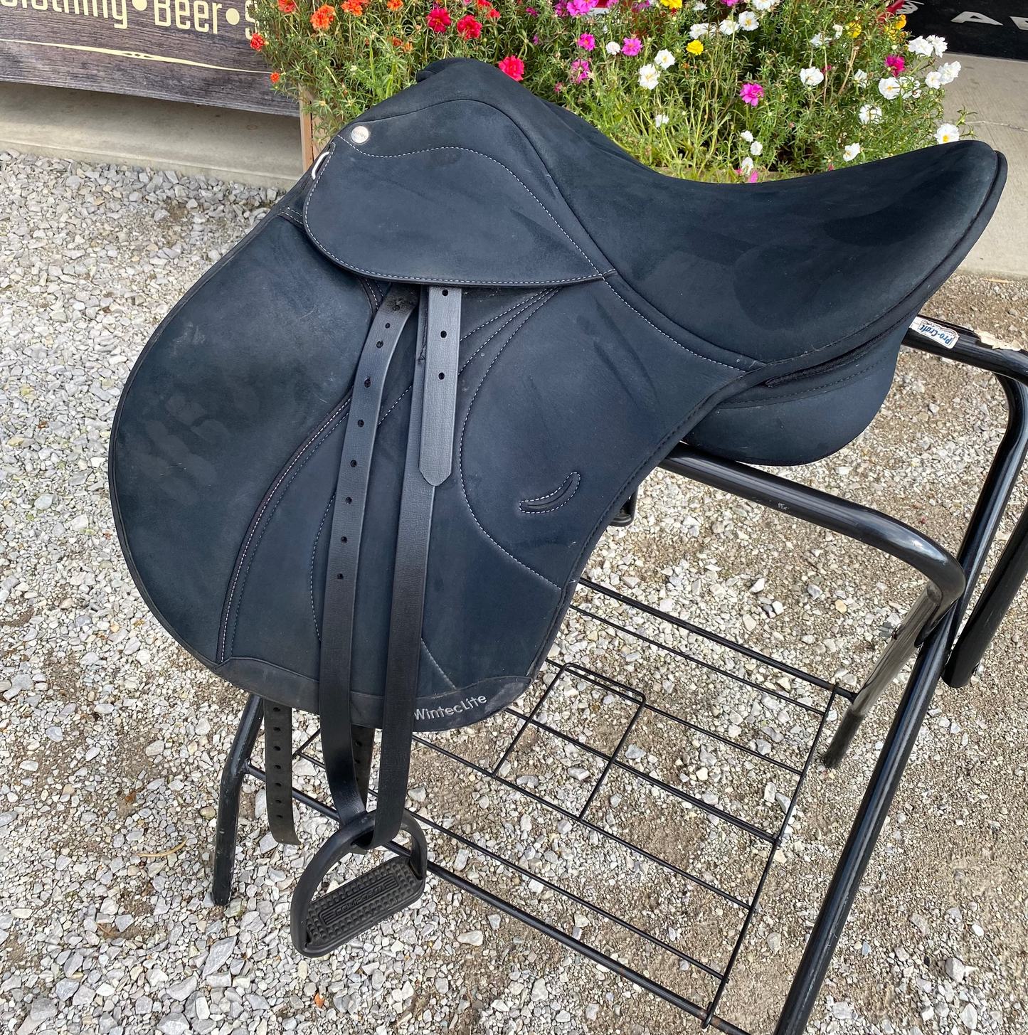 Lightly Used 15” WINTEC Lite English Saddle