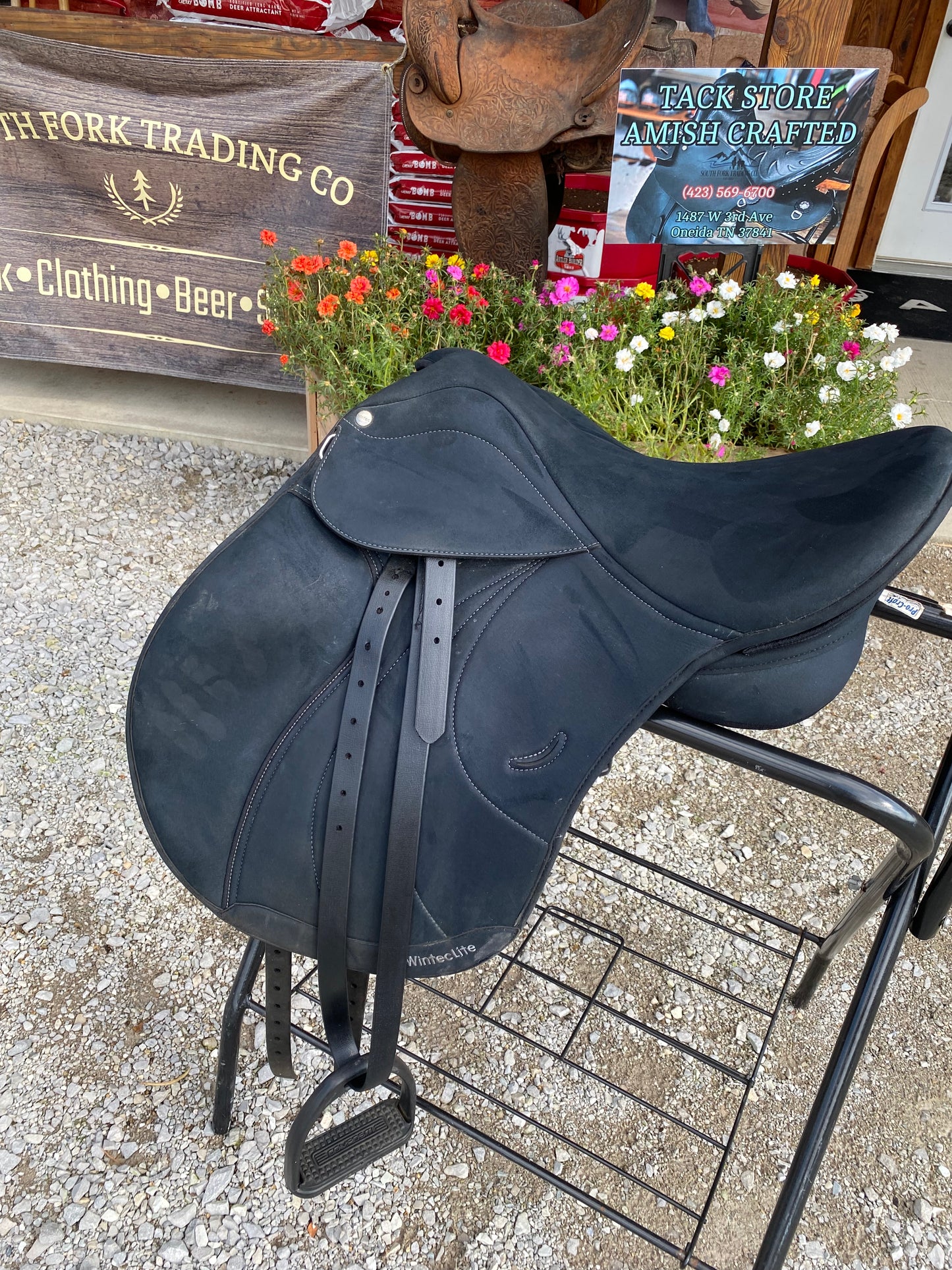 Lightly Used 15” WINTEC Lite English Saddle