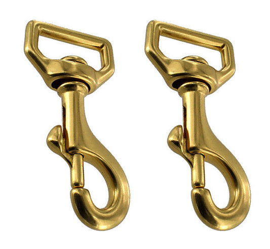 Swivel Snap Brass Single Snaps 1 Inch by Half Inch