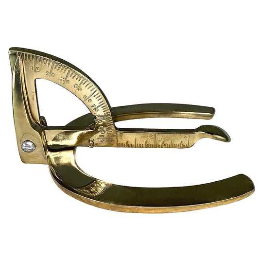 Brass Horse Hoof Farrier Gauge Tool For Horses Hoofs 