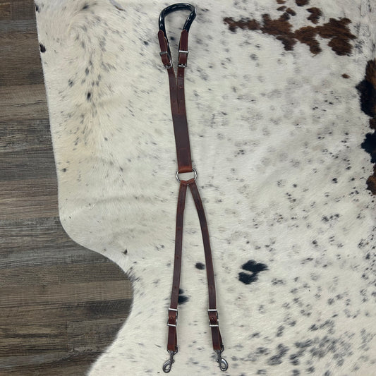 Amish Made Leather Crupper Dark Brown