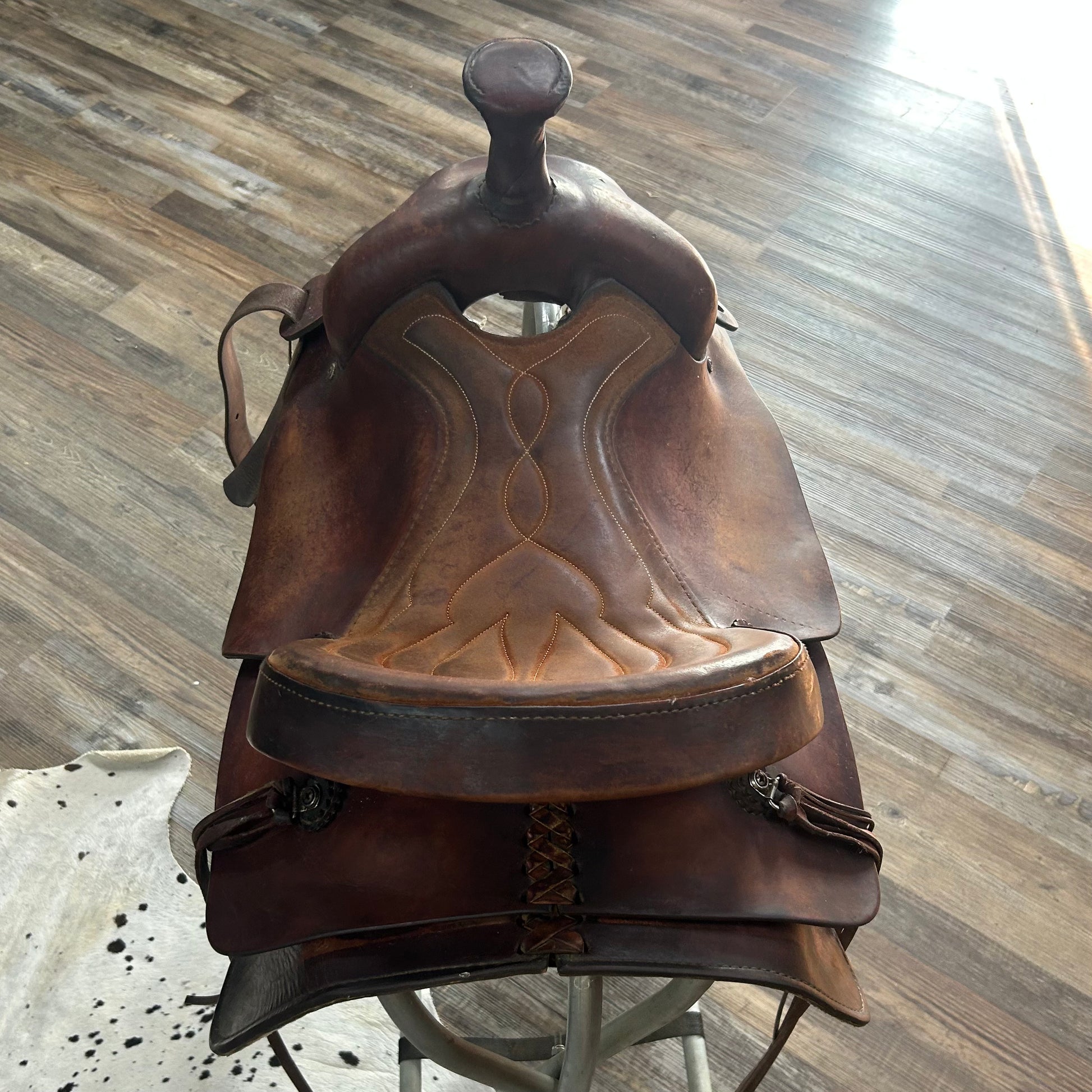 USED Blue Ridge Saddlery Western Saddle 17"