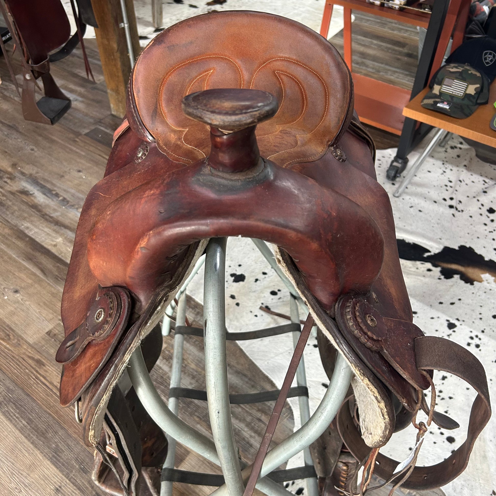 USED Blue Ridge Saddlery Western Saddle 17"