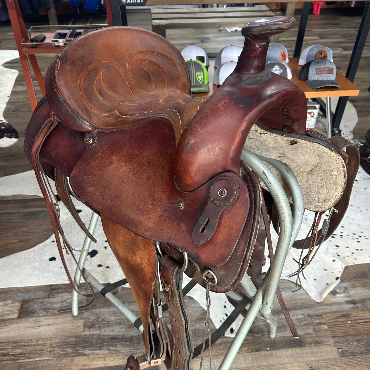 USED Blue Ridge Saddlery Western Saddle 17"