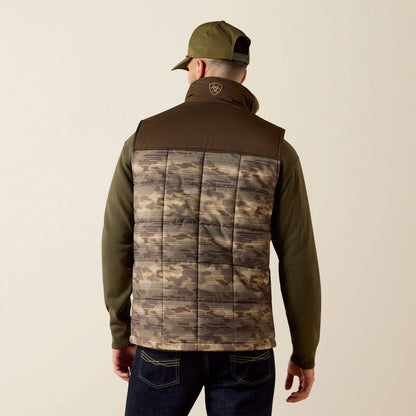 Ariat® Mens Crius Insulated Vest Concealed WREN CAMO SERAPE