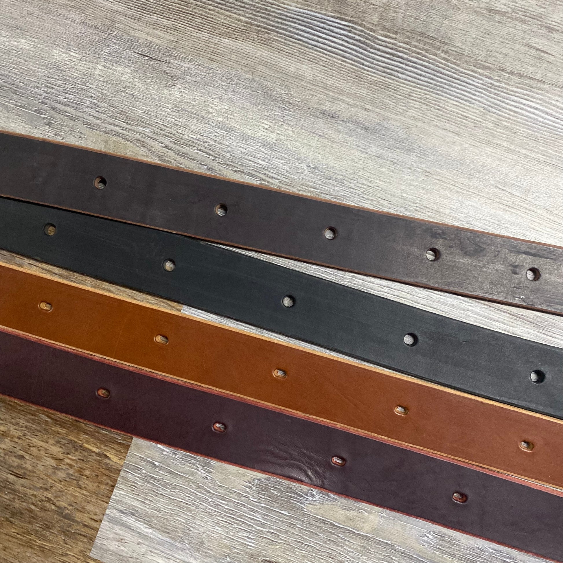 Leather Latigo Cinch Strap Amish Crafted (assorted colors)