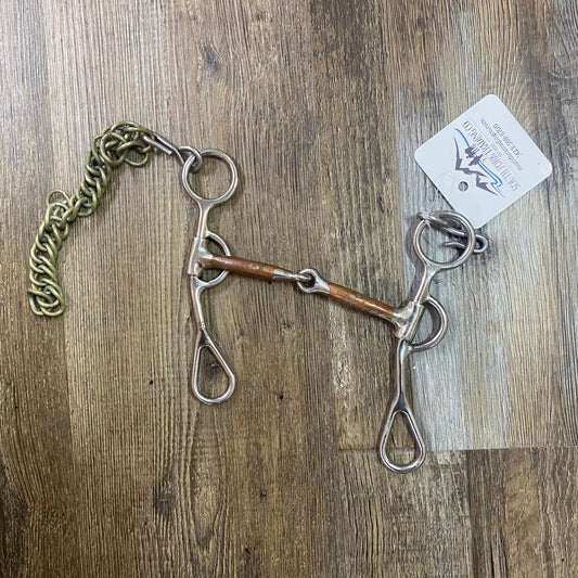Pre Loved Single Jointed Copper Coated w/ Curb Chain & Hooks