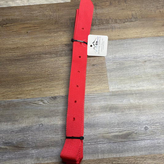 Red Set of Nylon Off Billets