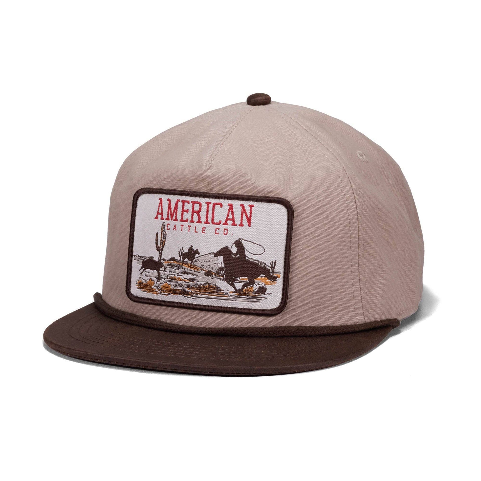 Roper Hat: Tan/Brown