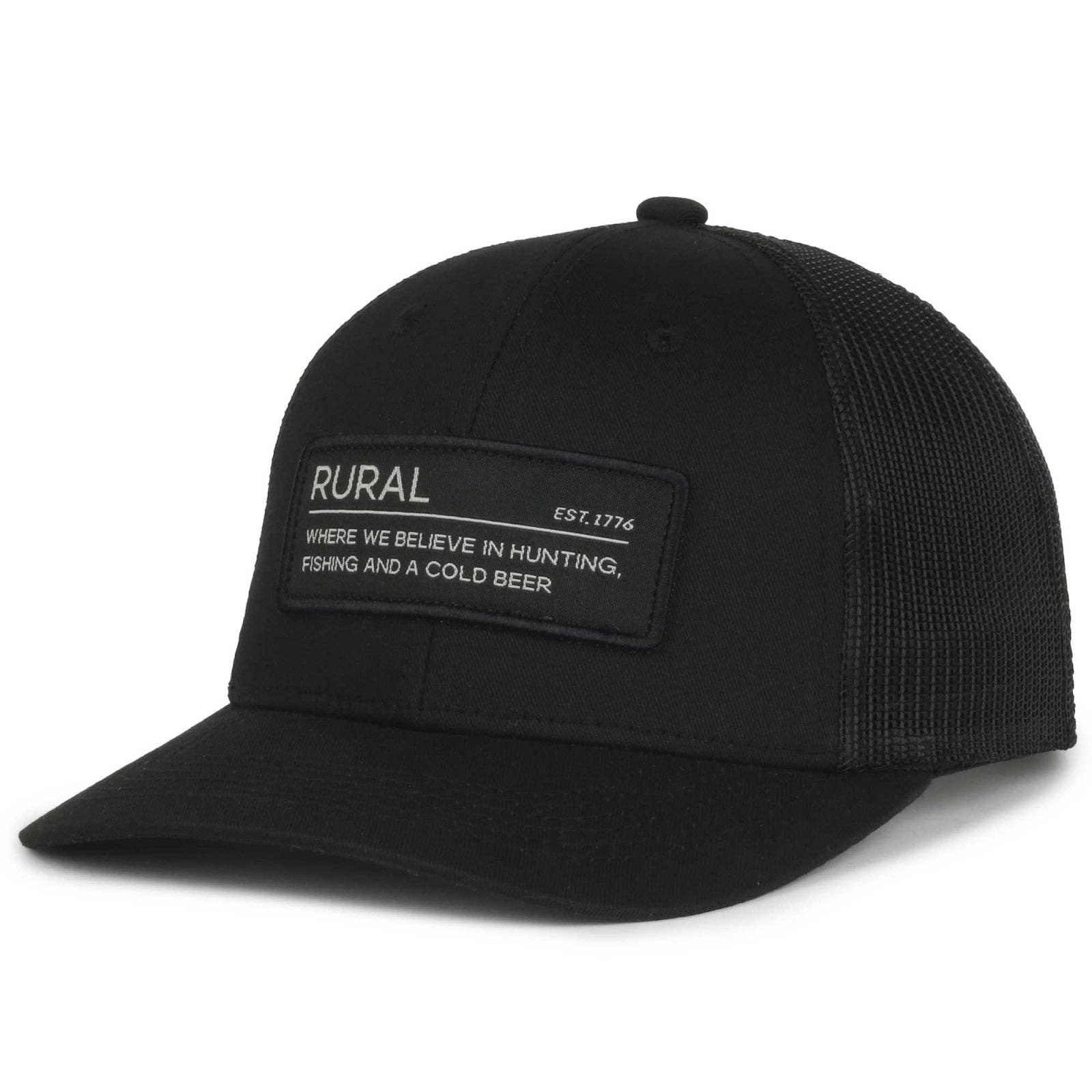 Rural Def Hat: Black