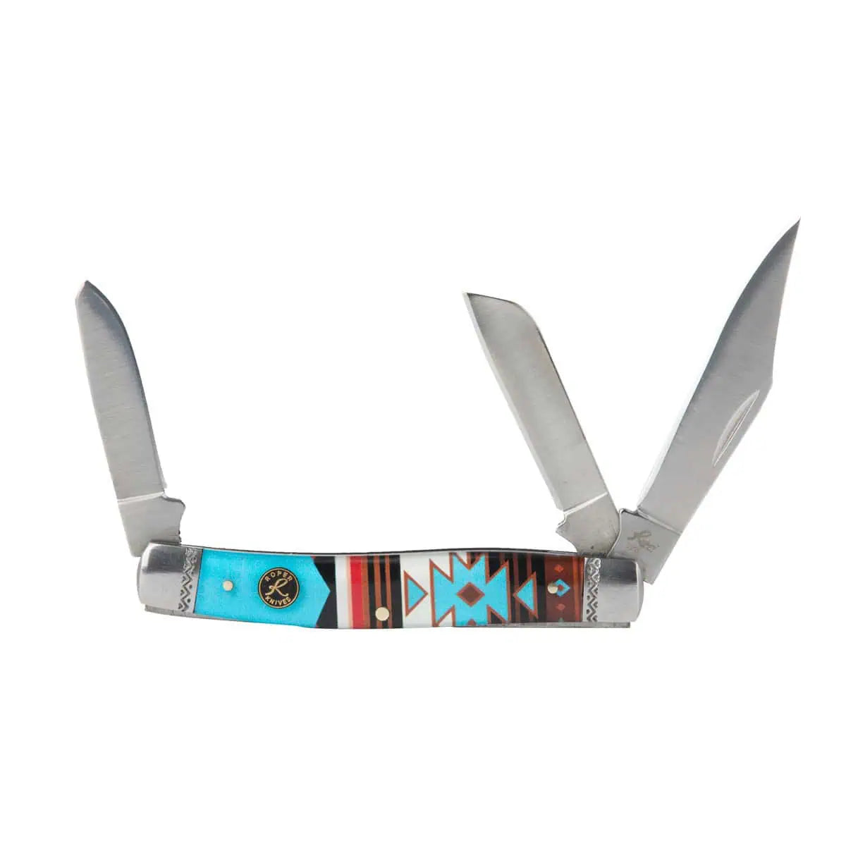 STOCKMAN SUNSET SERIES II – TRADITIONAL EDC BY ABKT by American Buffalo Knife & Tool Co