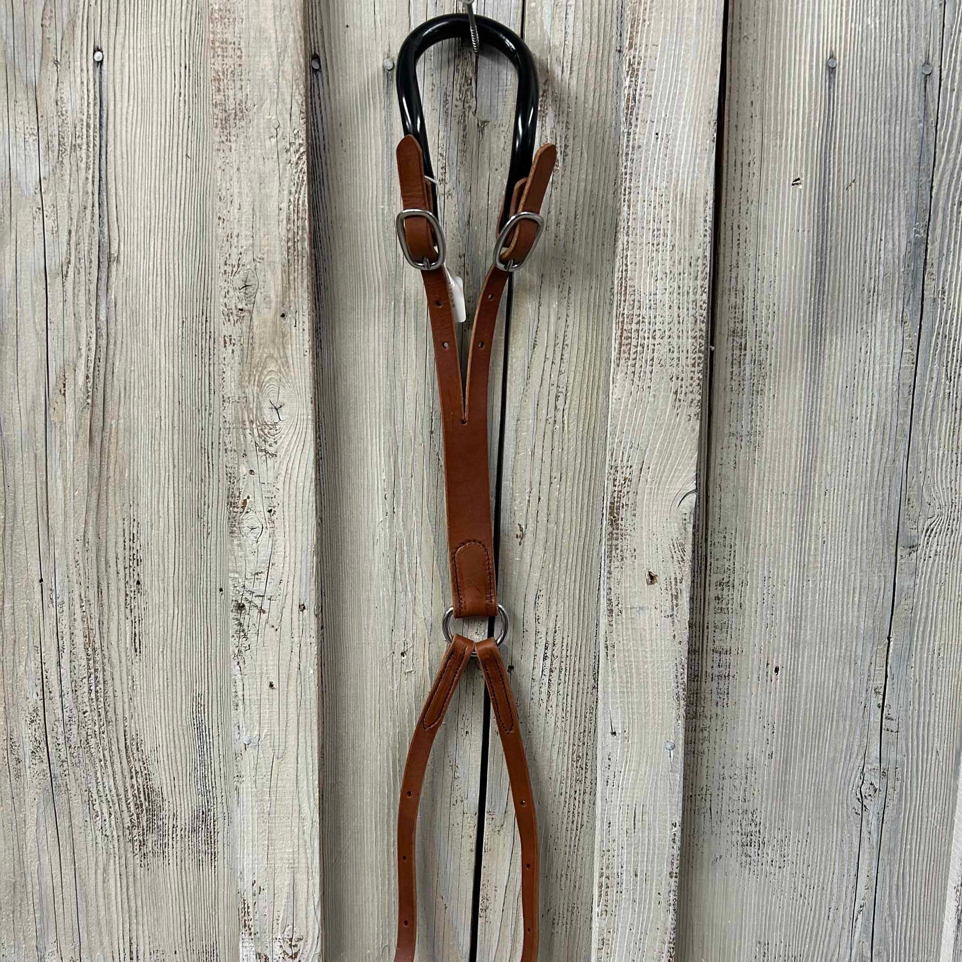 Schwartz Amish Made Leather Crupper in Light Brown
