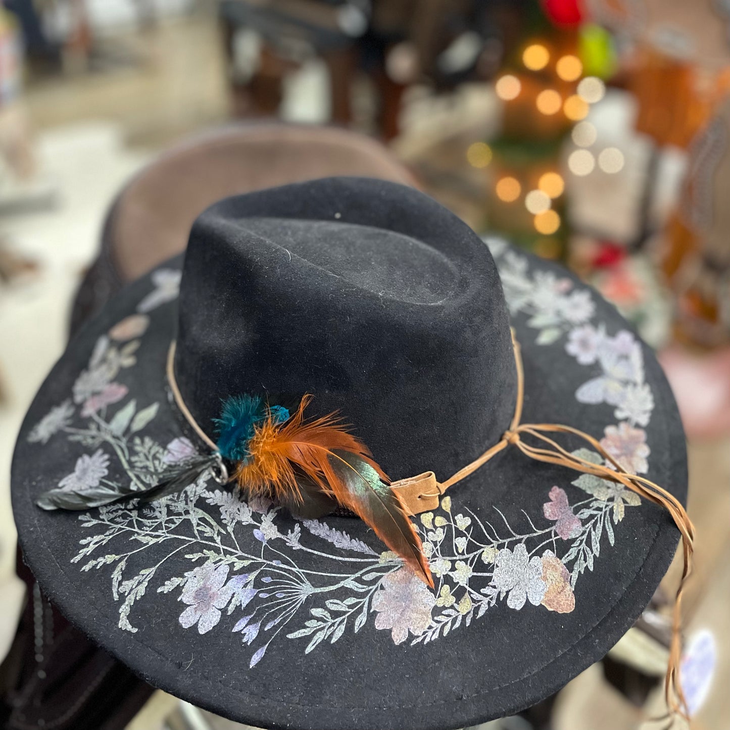 Shane Floral Fedora Hat Byrdie Mae’s Creation