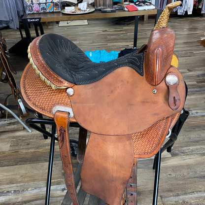 Used Circle M 16” Barrel Saddle