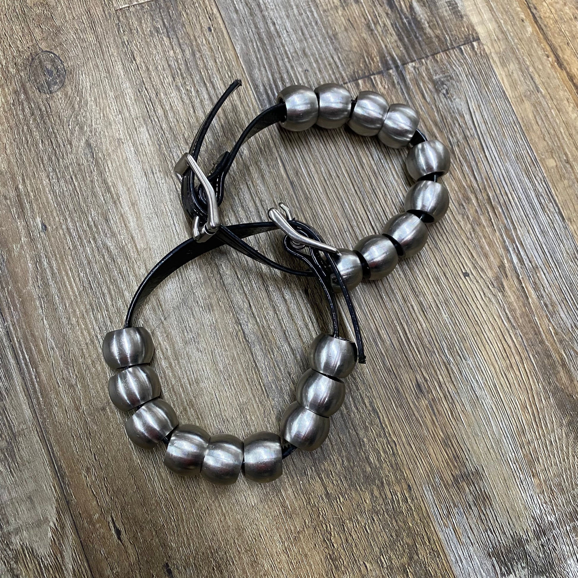 Weighted Ankle Rollers W/ Adjustable Biothane Strap (Pair) 10 Weighted Balls Each