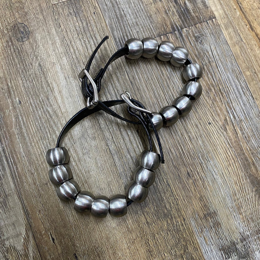 Weighted Ankle Rollers W/ Adjustable Biothane Strap (Pair) 10 Weighted Balls Each