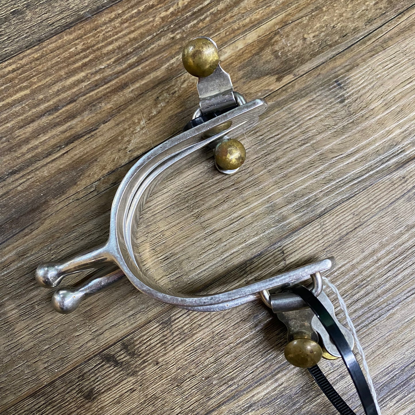 YOUTH Preloved/Old Stock 2" Shank Rowel Spurs Blunt End