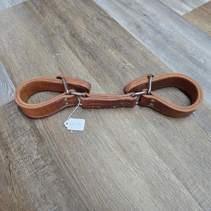 Amish Hand Crafted Leather Horse Hobbles Medium Brown