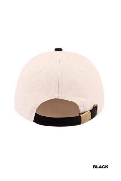 Bless Your Heart Two Tone Canvas Cotton Cap: CAMO