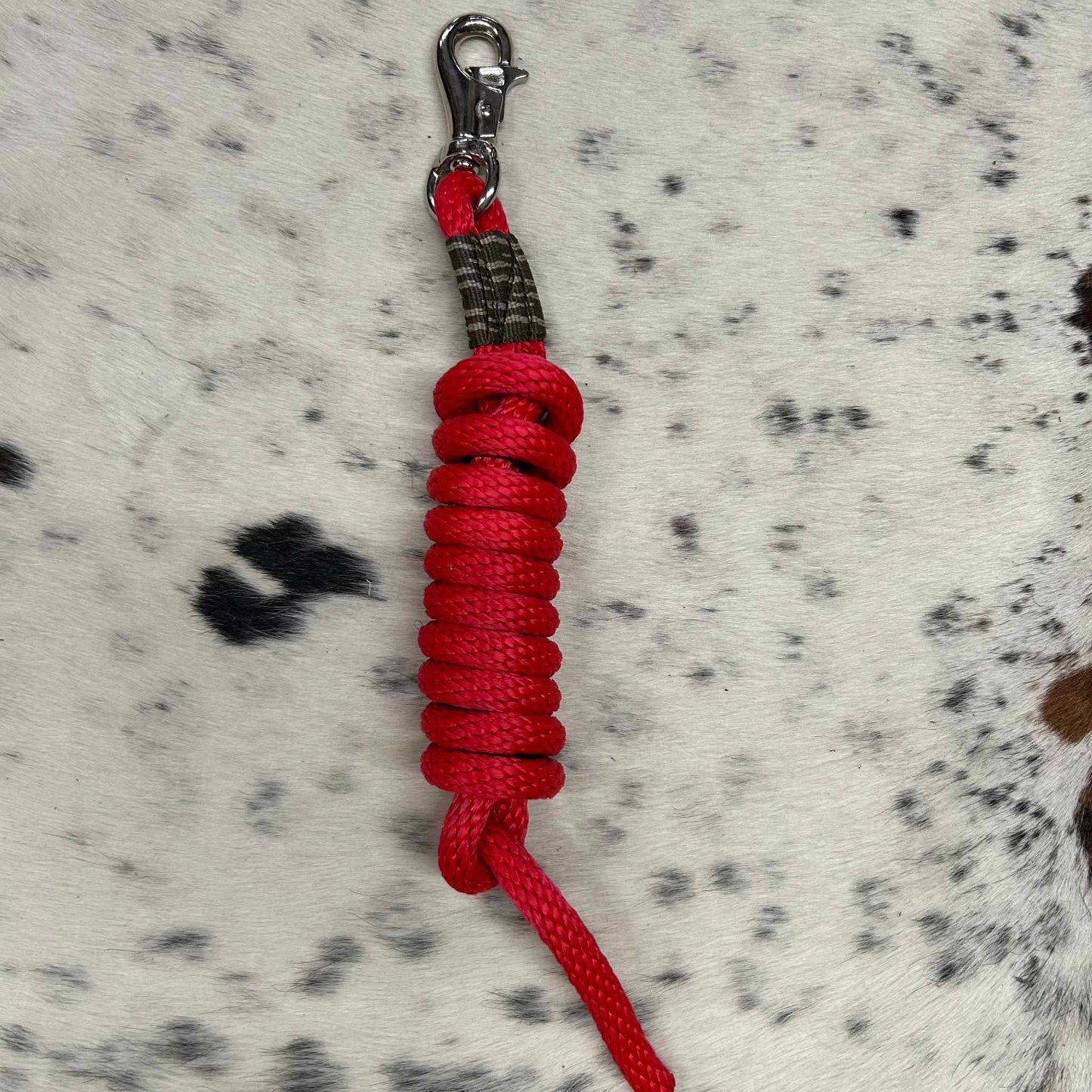 Poly Lead Rope Red