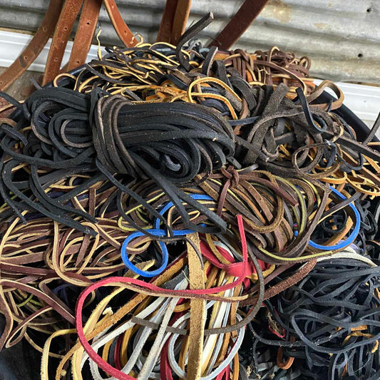 Color Leather String Leather Strings – South Fork Trading Co