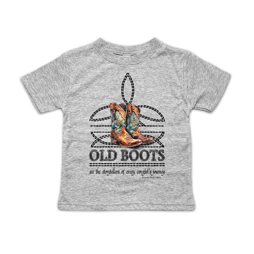 OLD BOOTS Cowgirl Boot Stitch Infant Western Tee