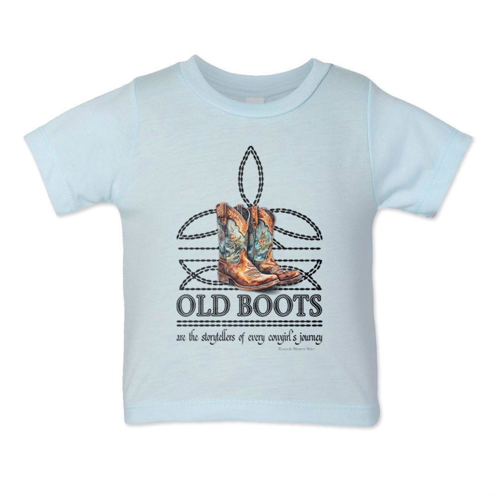 OLD BOOTS Cowgirl Boot Stitch Infant Western Tee