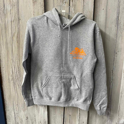 South Fork Trading Co Adult Unisex Western Pullover Hoodie Orange SFTC Logo