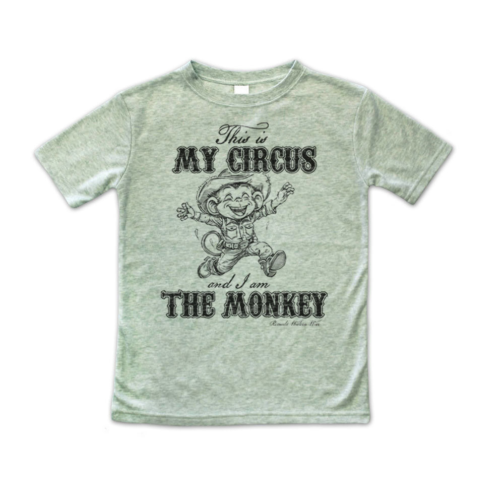 THIS IS MY CIRCUS AND I AM THE MONKEY Toddler Western Tee